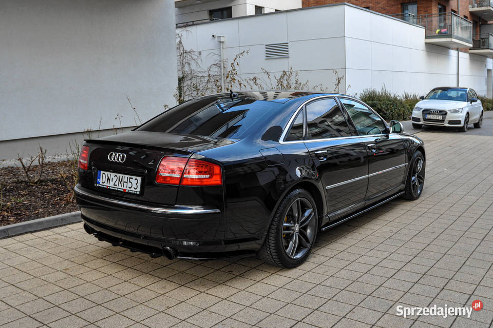 Audi A8 42TDI 326 2009 r Quattro Long Lift Wrocław