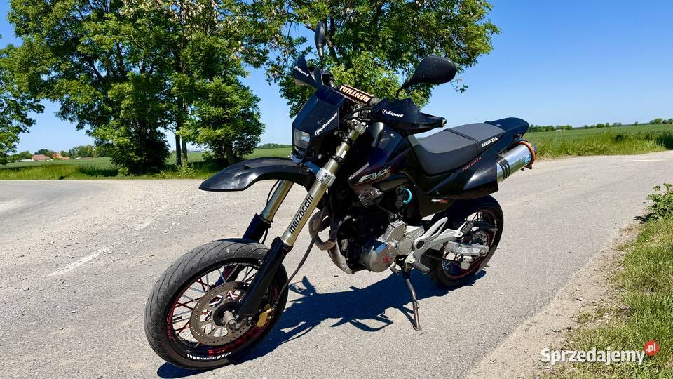 Honda FMX 650 FunmotoSupermoto KAT A2 nieuszkodzony Lubiąż