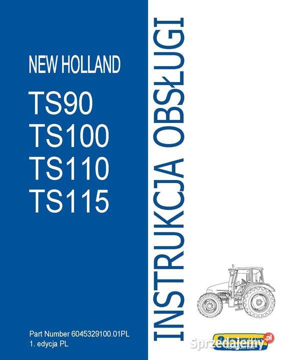 HOLLAND TM115 TM125 TM135 TM150 TM165 katalog Szamotuły