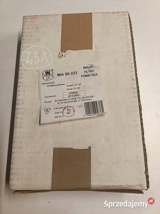 Hyundai Accent I 15 i Lantra II 15 12V FILTR osobowe Rudka