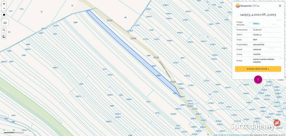 Działka rolna w Iłży Iłża