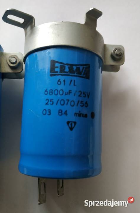 Kondensatory ELWA 6800uF 25V Nowe Warszawa
