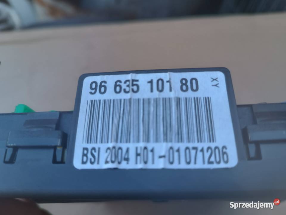 Citroen C4 Grand Picasso moduł BSI 96 635 101 80