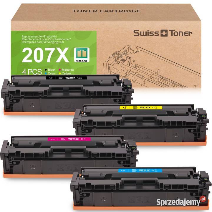Swiss Toner Kompatybilny z HP 207X W2210X Color Pozostałe mazowieckie Myszyniec sprzedam