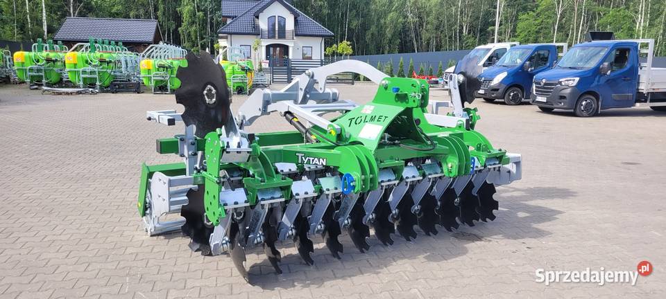 Janpol Agregat uprawowo siewny Talerzowy brona Zdany sprzedam