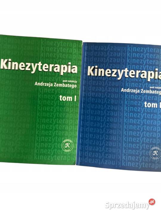 Kinezyterapia Zembaty 2 tomy medycyna, nauki medyczne Książki i Podręczniki sprzedam