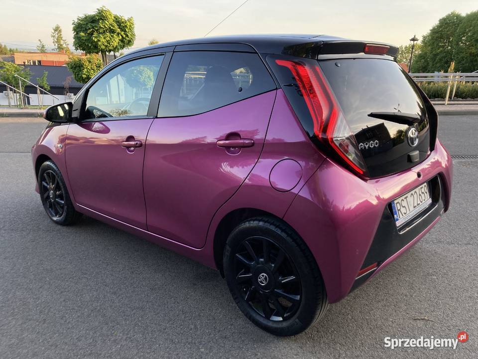 Toyota Aygo Selection XCITE Magenta 2018 r elektryczne szyby Kraków sprzedam