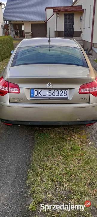 Citron C5 2009 rejest Faktury 2009 Holandia Kluczbork