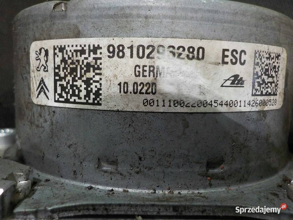 CITROEN C3 PICASSO 16 VTI 14r pompa ABS Suków