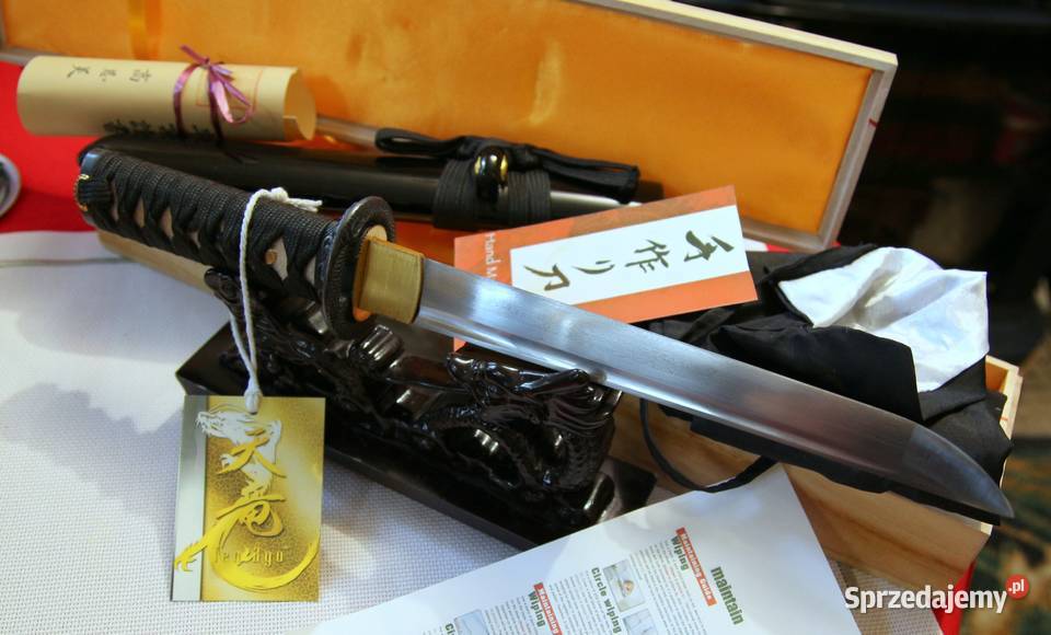 Japońskie TANTO komplet stal Damasceńska NOWY Sokółka