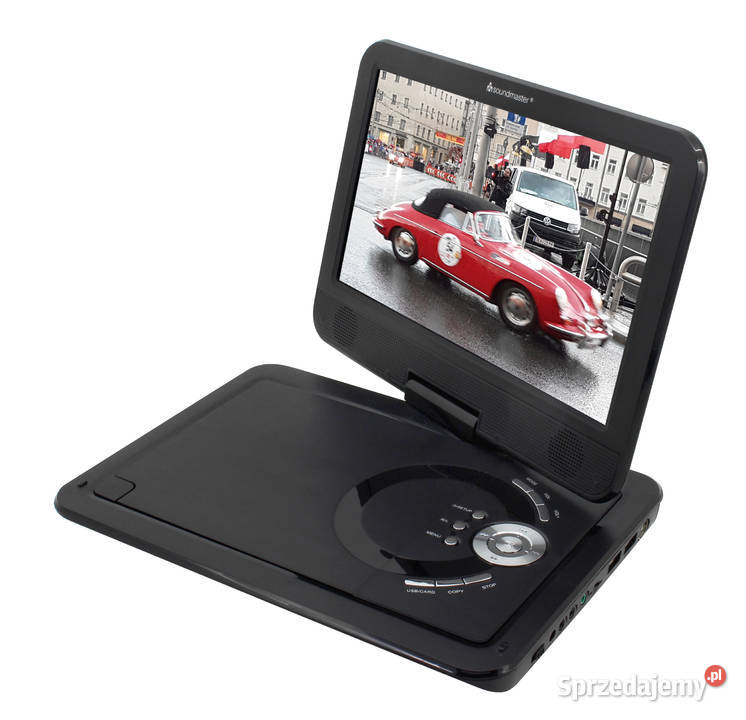 PRZENOŚNE DVD EKRAN 10 C TUNER TV DVBT2 USB GRY podlaskie Białystok sprzedam