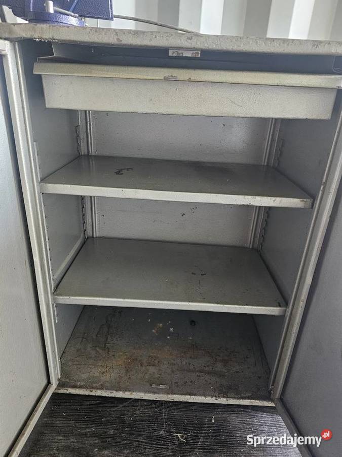 Szafka Warsztatowa Narzedziowa metalowa zamykana Jelcz-Laskowice