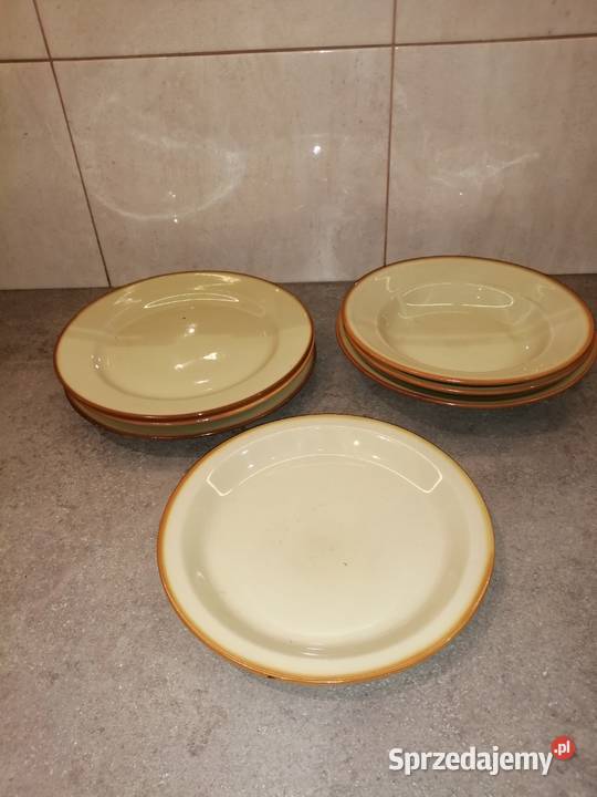 talerze miseczki porcelit Tułowice 9
