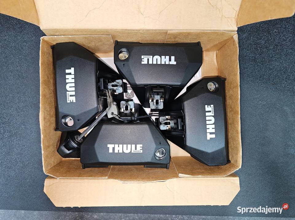 stopy Thule Evo Flush Rail 710600 Kit 186009 VW