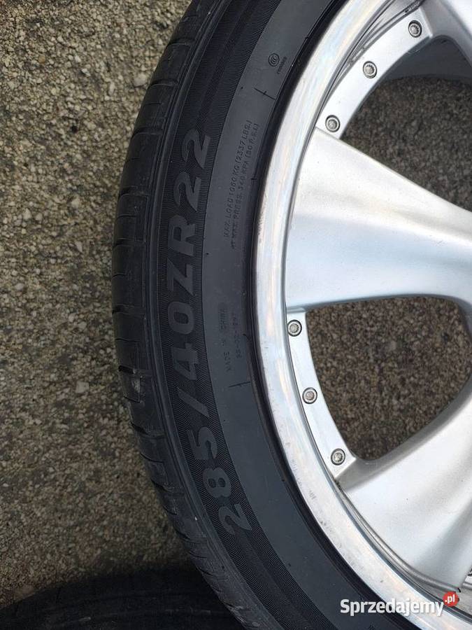 Koła 22 cale BMW 5x120 ładne opony zamiana x5 x6 Jędrzejów sprzedam