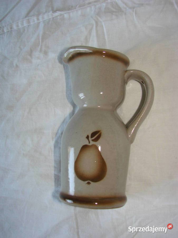 Wałbrzych dzbanek z gruszką PRL Pruszcz Gdański