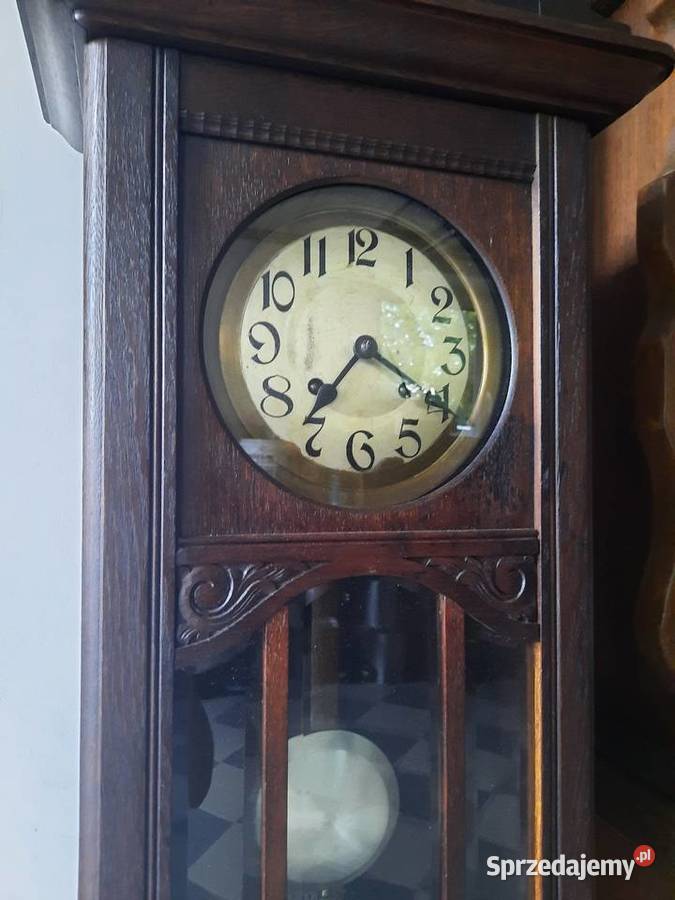 serwisie Stary zegar kwadransowy BIMBAMBOM Antyki