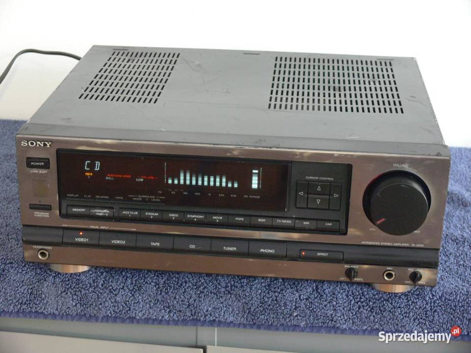 Wzmacniacz Sony TAD505 korektor WYSYŁKA Jasło sprzedam