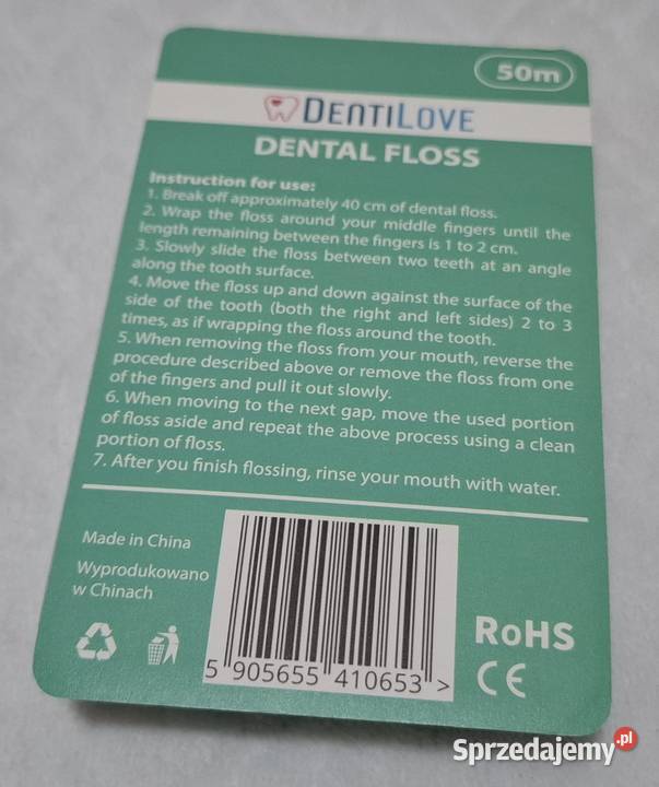 Nić dentystyczna 50m DentiLove 1 Czeladź