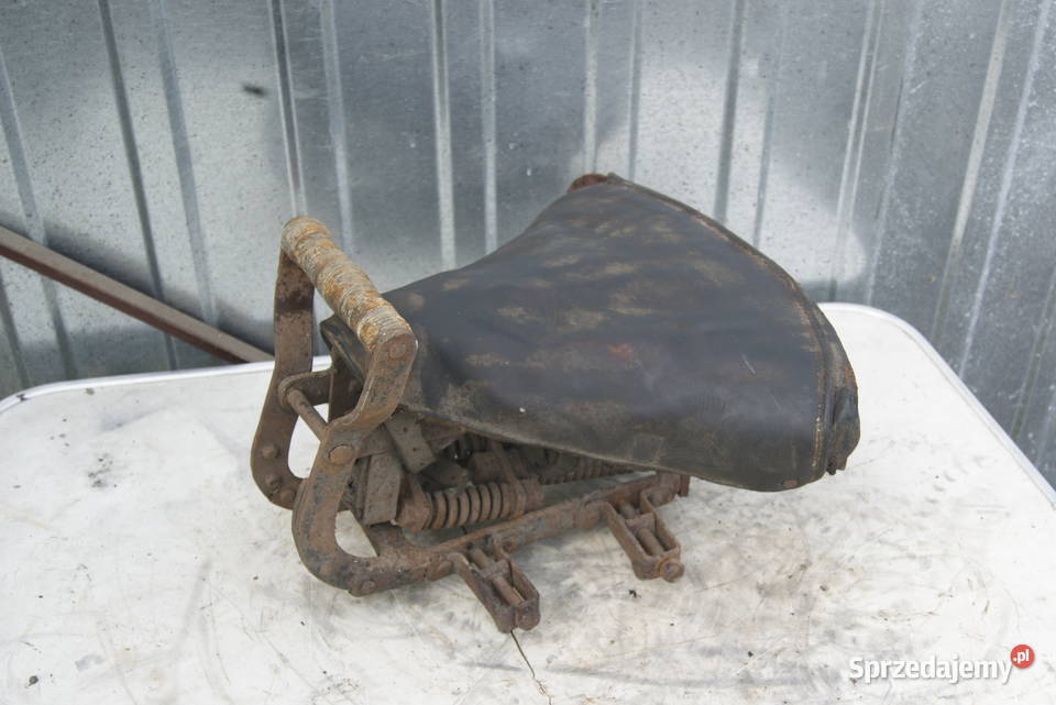 SIEDZENIE SKÓRZANE LATA 20 LATA 30 Elementy nadwozia Rybnik