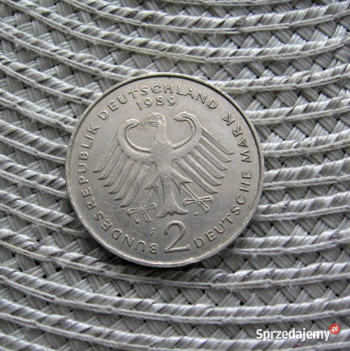 Niemcy 2 Marki 1989r F Ludwik Erhard sprzedam