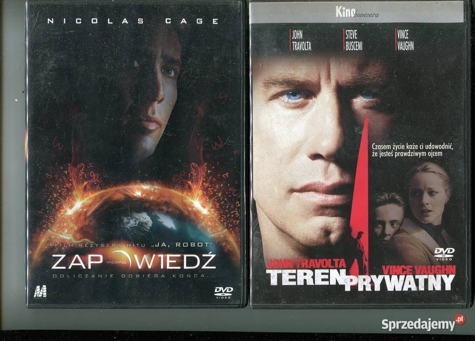 Zapowiedź Teren prywatny 2 filmy DVD Szczecin