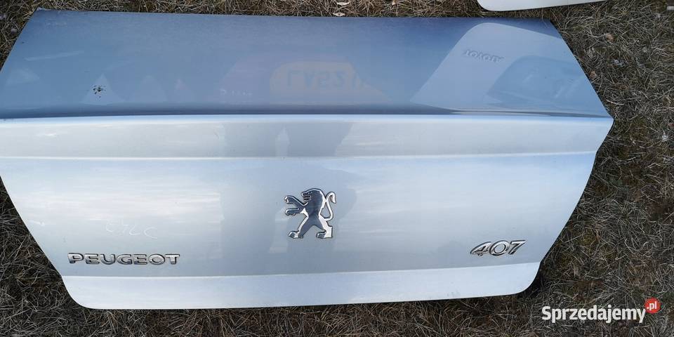 PEUGEOT 407 KLAPA TYŁ TYLNA EYLC Zbierkowo sprzedam