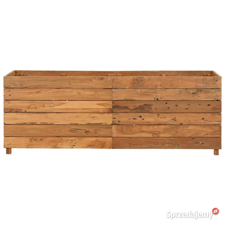 Podwyższona donica 150x40x55 drewno tekowe z mazowieckie Warszawa