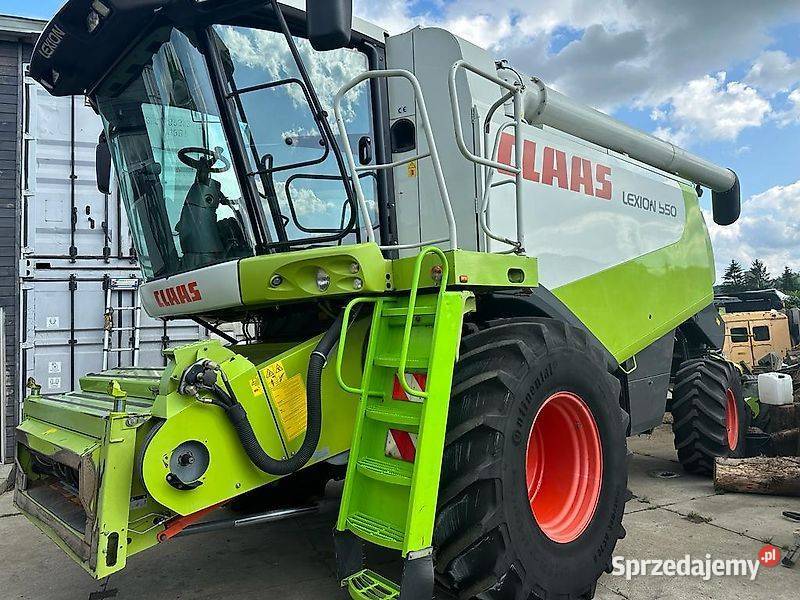 Kombajn zbożowy Claas Lexion 550 prod2006 nieuszkodzony Nowa Ruda sprzedam