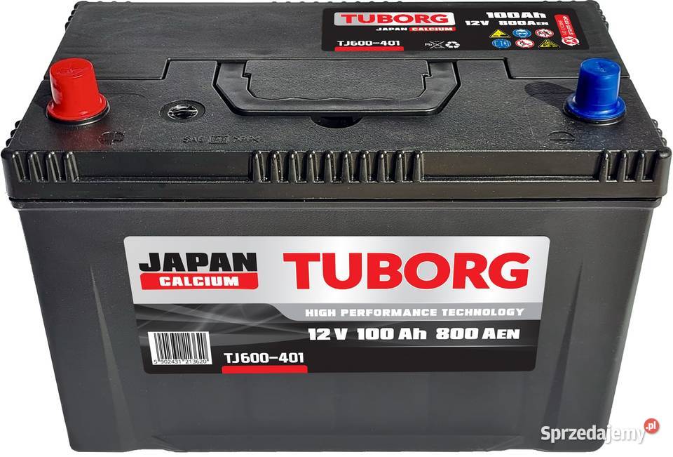 Akumulator Tuborg Japan 12V 100Ah 800A Luboń