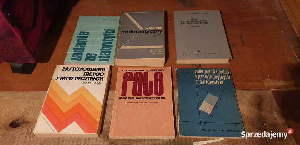 Matematyka fizyka angielski zbiory zadań MATURA matematyka, statystyka