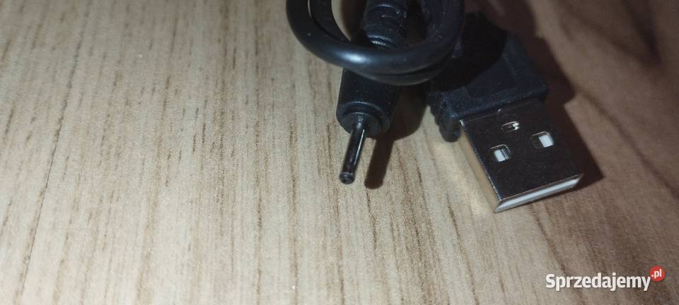 Przewód USB do ładowania tabletów wtyk okrągły Zamość