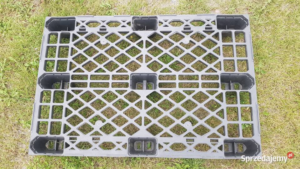 Sprzedam ażurowe palety plastikowe 120 x 80 x 14 mazowieckie Belsk Duży