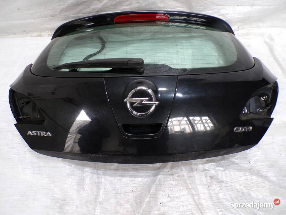 OPEL ASTRA J IV HB KLAPA BAGAŻNIKA TYŁ KOMPLETNA