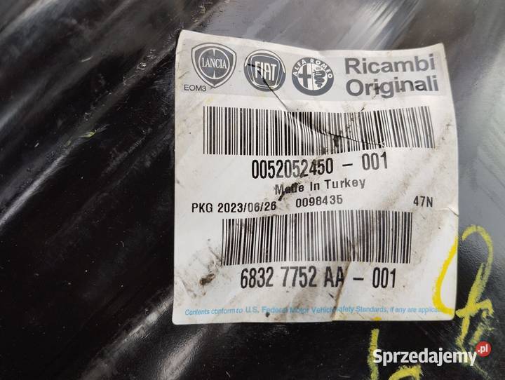 Felga Fiat 16 5x98 65J ET39 oryginał nowa 581mm