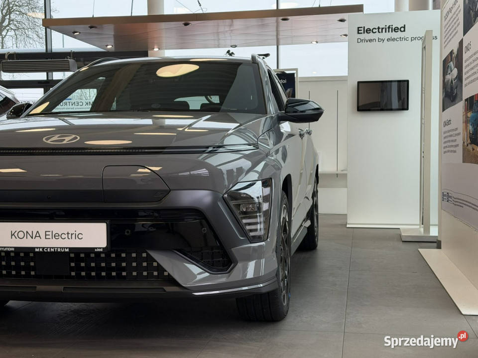 Hyundai Kona Bateria 65 kWh 204 MY26 Nline pompa Kona Motoryzacja Piotrków Trybunalski