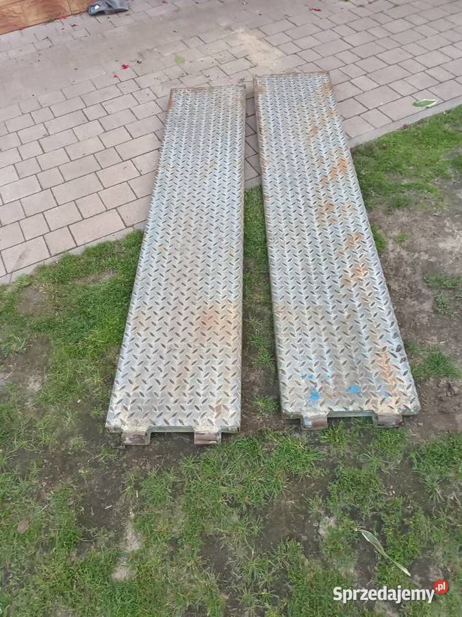 Najazdy do lawety przyczepy Pozostałe podkarpackie Budy Łańcuckie sprzedam