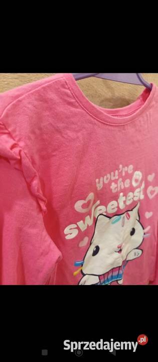 Urocza bluzka z długim rękawkiem r134 lubelskie Zwierzyniec