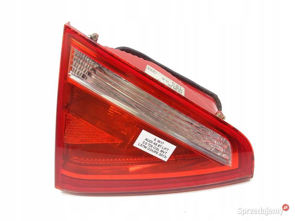 LAMPA LEWA LEWY TYŁ TYLNA W KLAPE AUDI A5 8T 3D małopolskie