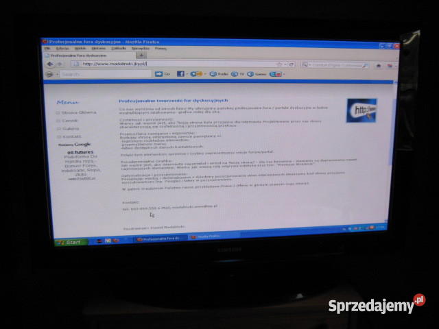 Samsung 42 cale plazma Tleń