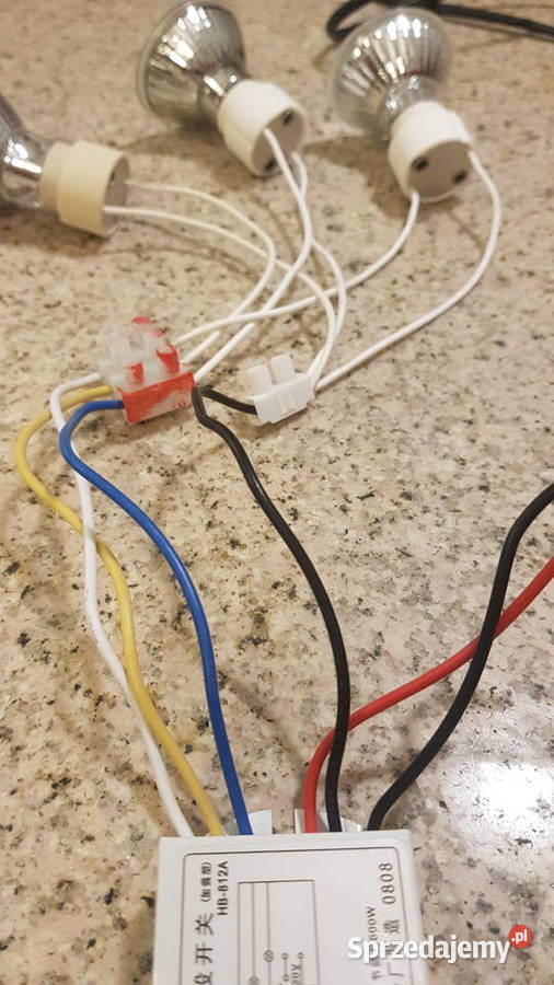 Rozdzielacz światła podział żyrandola HB812A 3 mazowieckie Warszawa