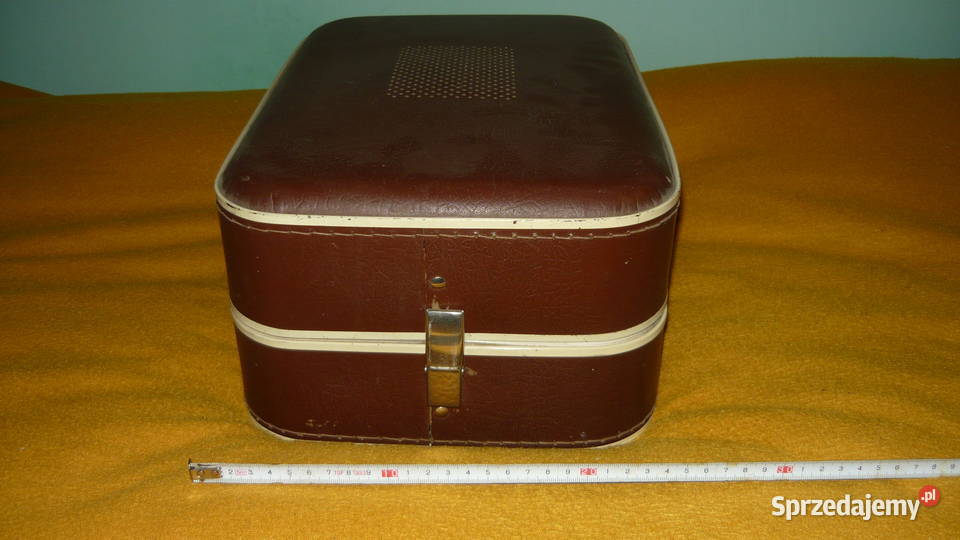 Gramofon walizkowy stary rosyjski adapter Sokółka