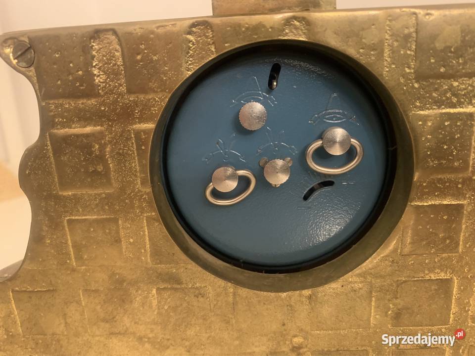 Zegar mosiężny z orłem Pozostałe dolnośląskie Wrocław