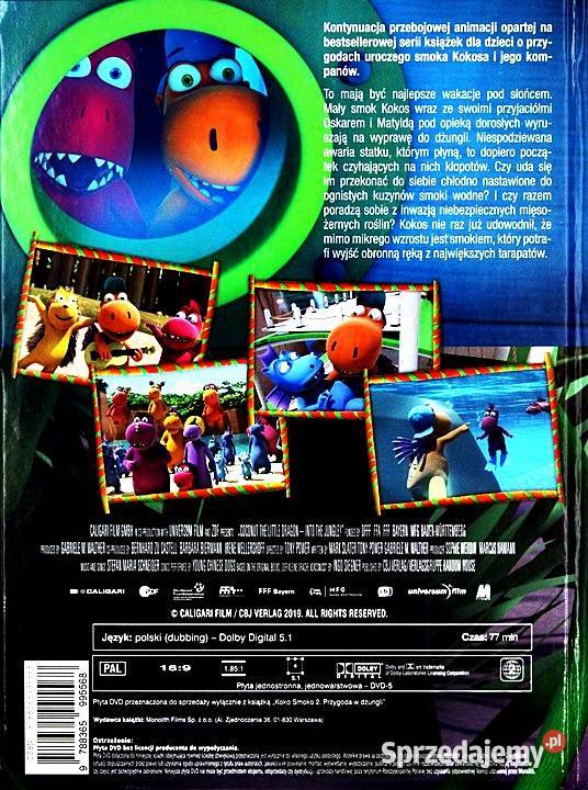 KOKO SMOKO 2 PRZYGODA W DŻUNGLI DVD KS Kalisz
