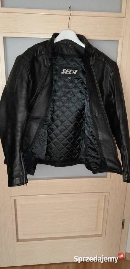 Kurtka skórzana na motor
