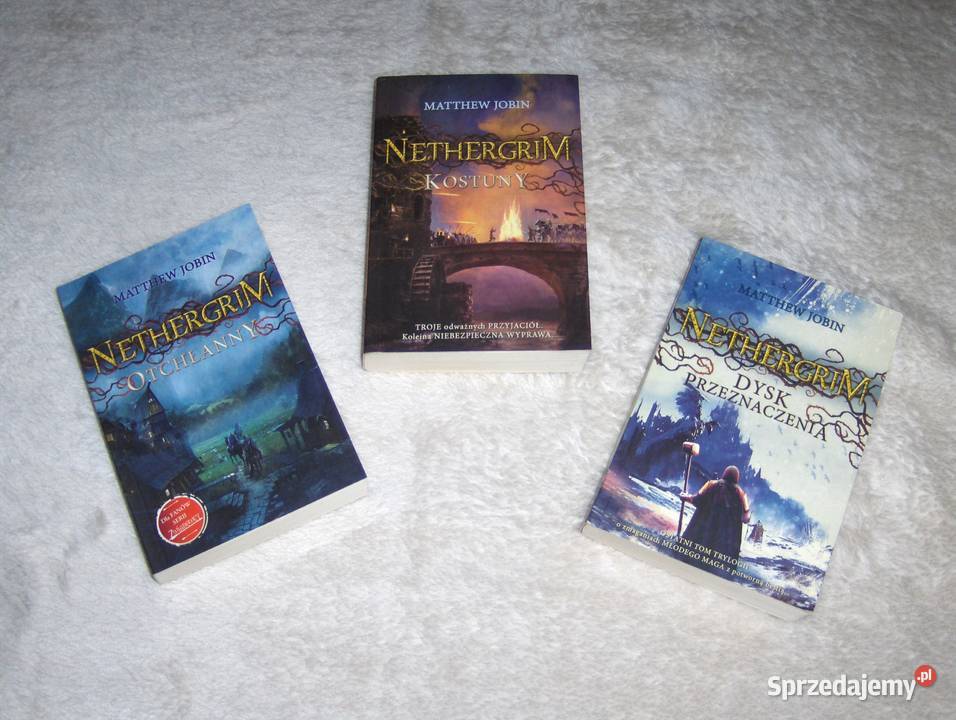 Matthew Jobin Nethergrim Otchłanny Kostuny Dysk fantasy sprzedam