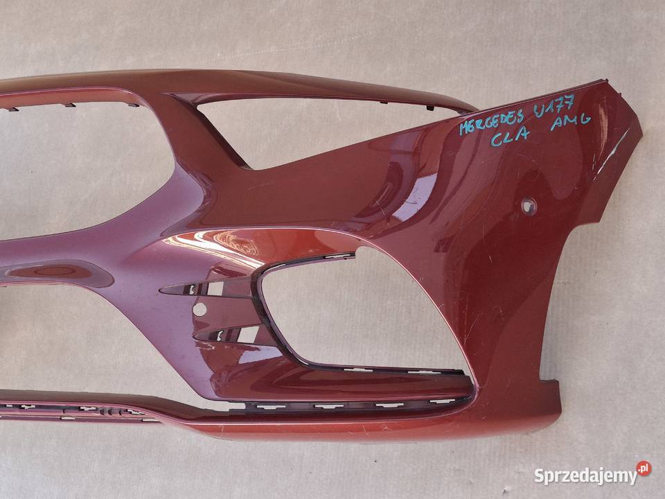 MERCEDES AKLASA W177 AMG ZDERZAK PRZÓD PRZEDNI Bieleń