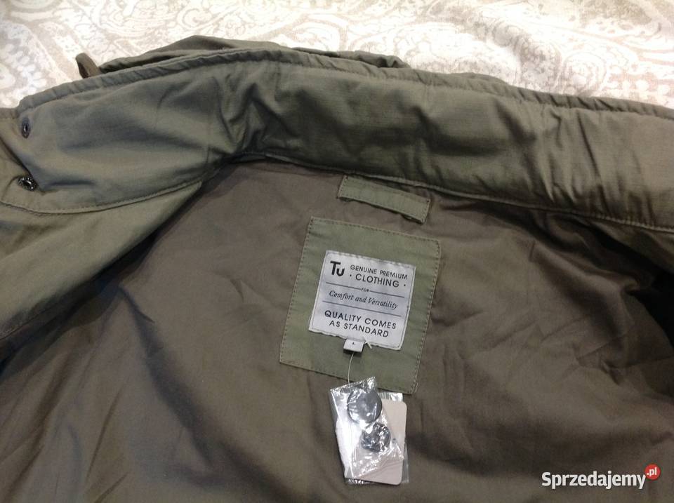 Kurtka Parka Khaki Męska Tu CLOTHING XL NOWA Nowa Sól