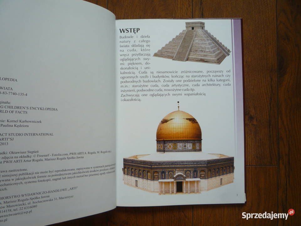 NOWA Książka Cuda Świata Szczecin