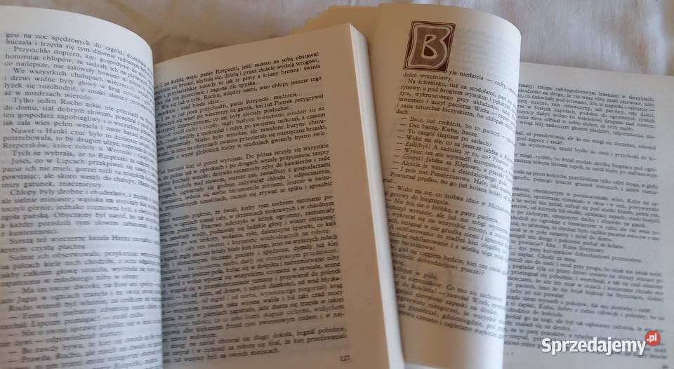 Chłopi Władysław StReymontDwa tomy całość Łódź
